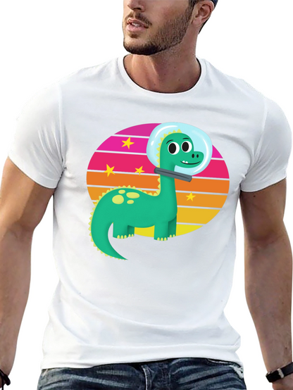 Dino Astronaut Graphic T-Shirt