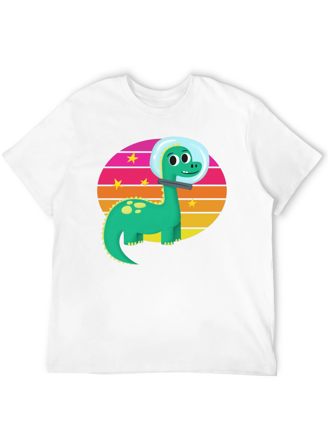 Dino Astronaut Graphic T-Shirt