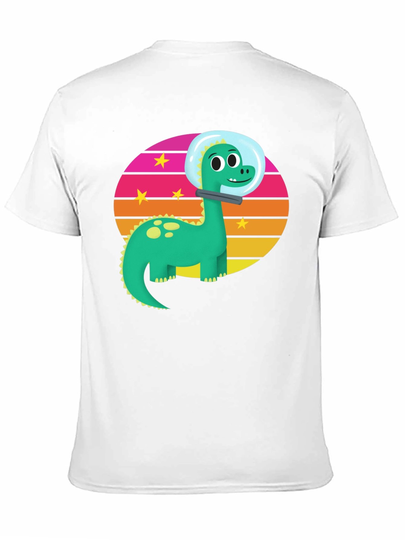 Dino Astronaut Graphic T-Shirt