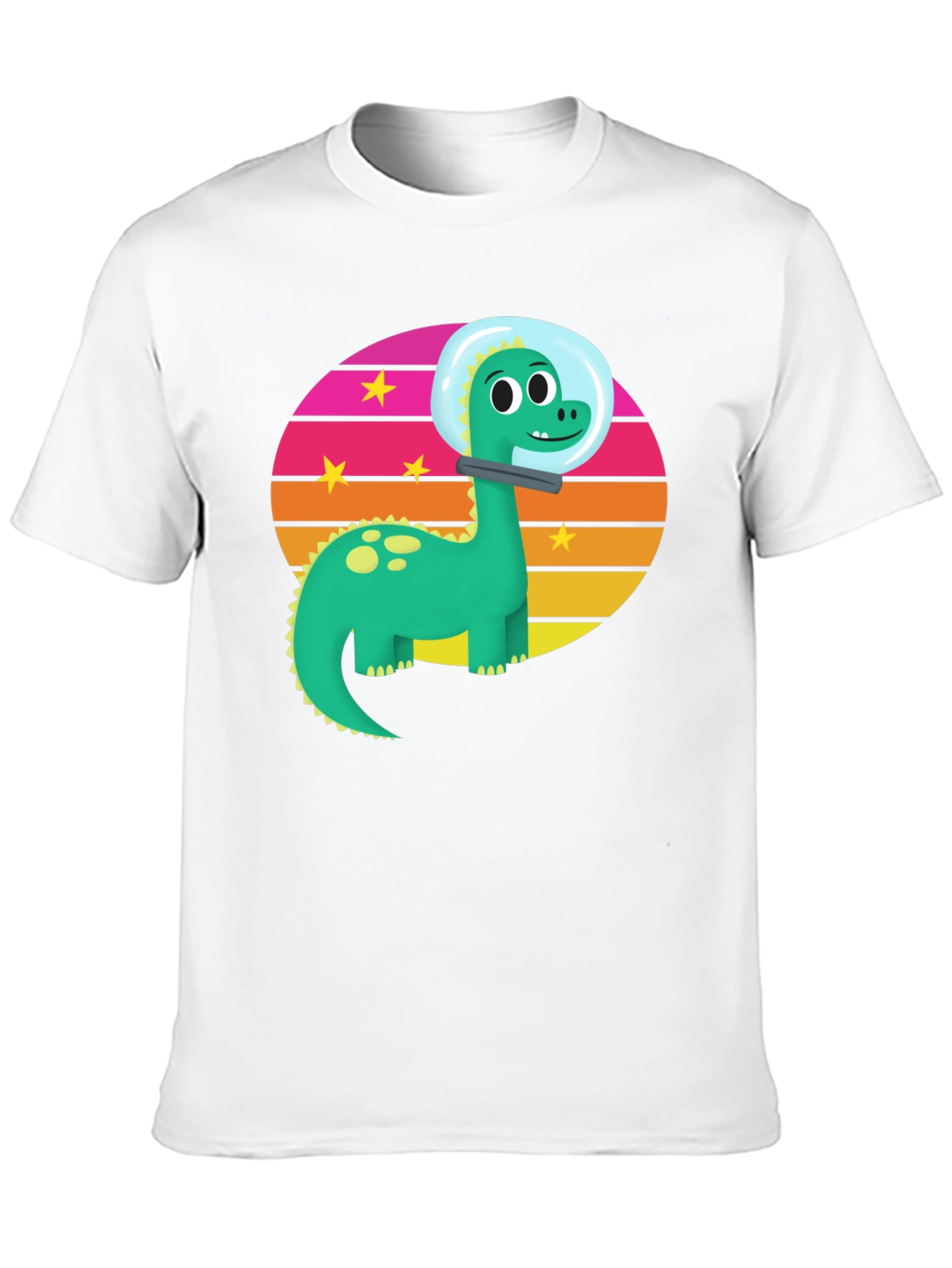 Dino Astronaut Graphic T-Shirt