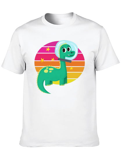 Dino Astronaut Graphic T-Shirt