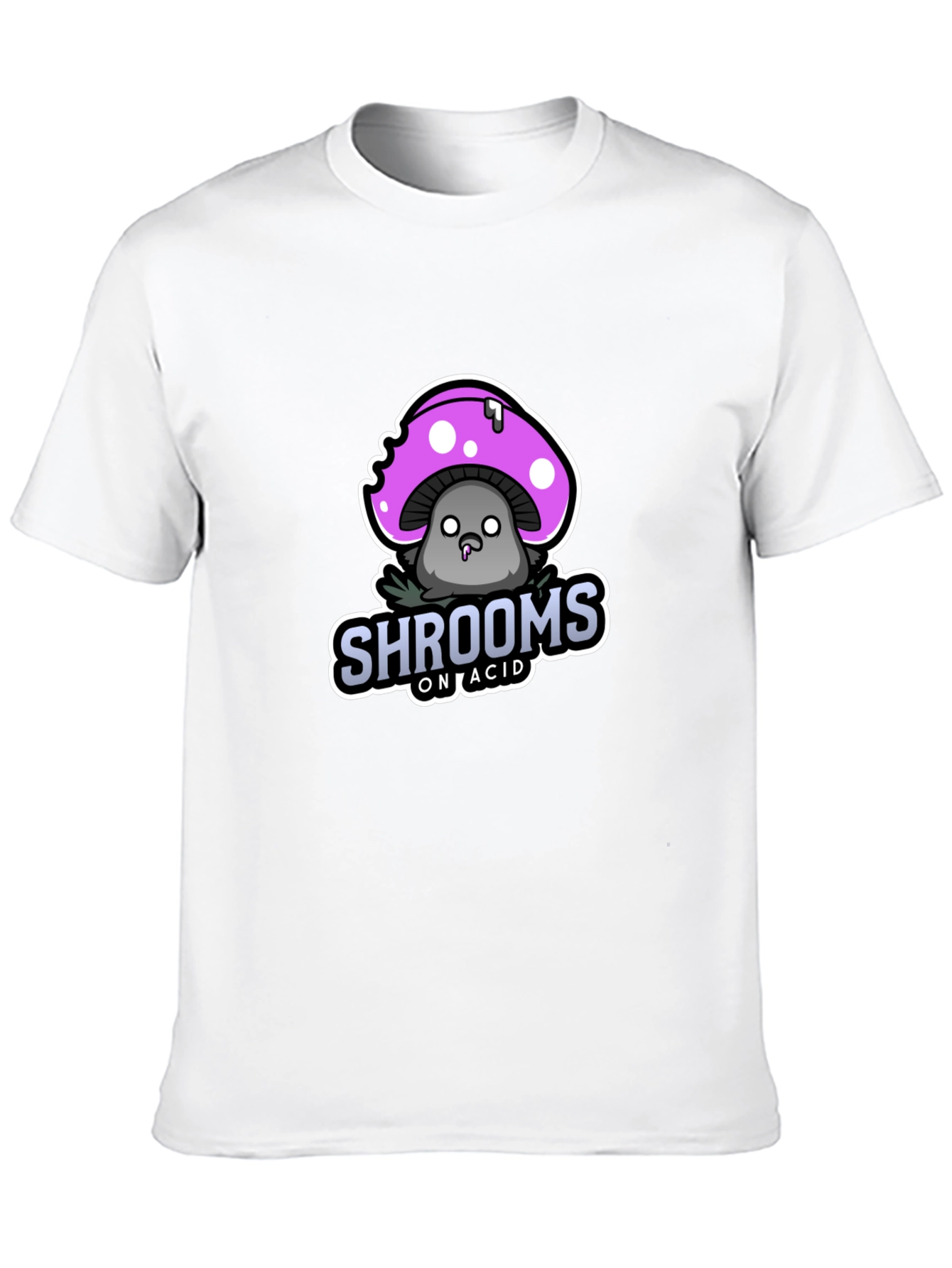 Shrooms on Acid T-Shirt - Black Graphic Tee