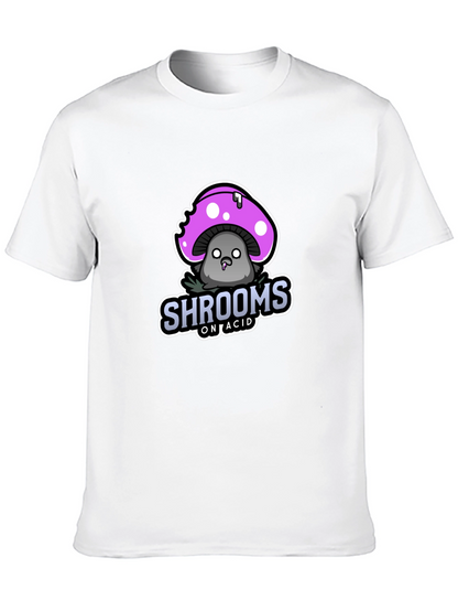 Shrooms on Acid T-Shirt - Black Graphic Tee
