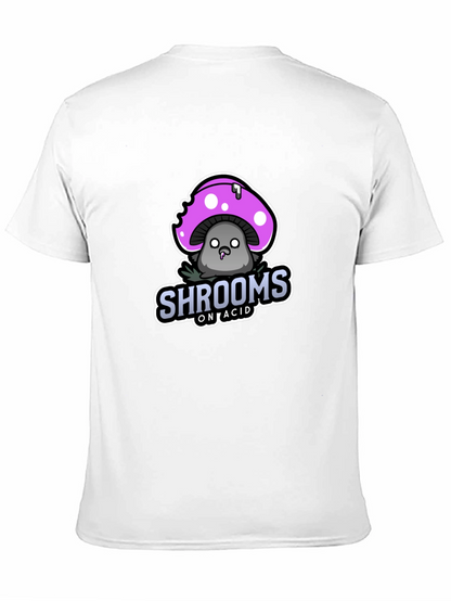 Shrooms on Acid T-Shirt - Black Graphic Tee