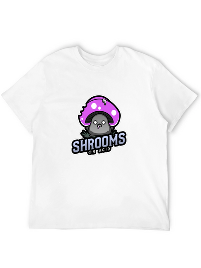 Shrooms on Acid T-Shirt - Black Graphic Tee