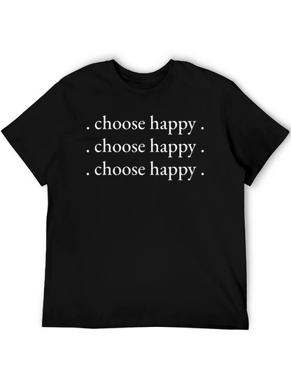 Choose Happy Graphic T-Shirt