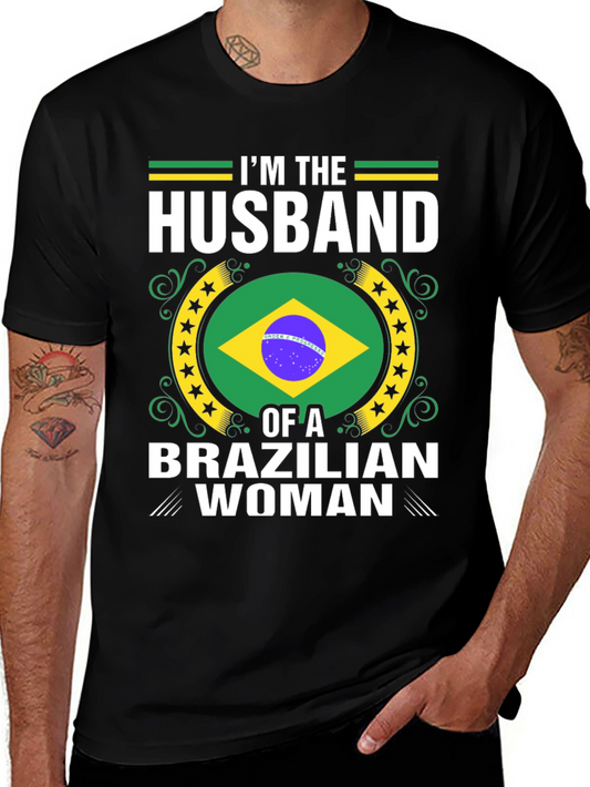 Husband of a Brazilian Woman T-Shirt