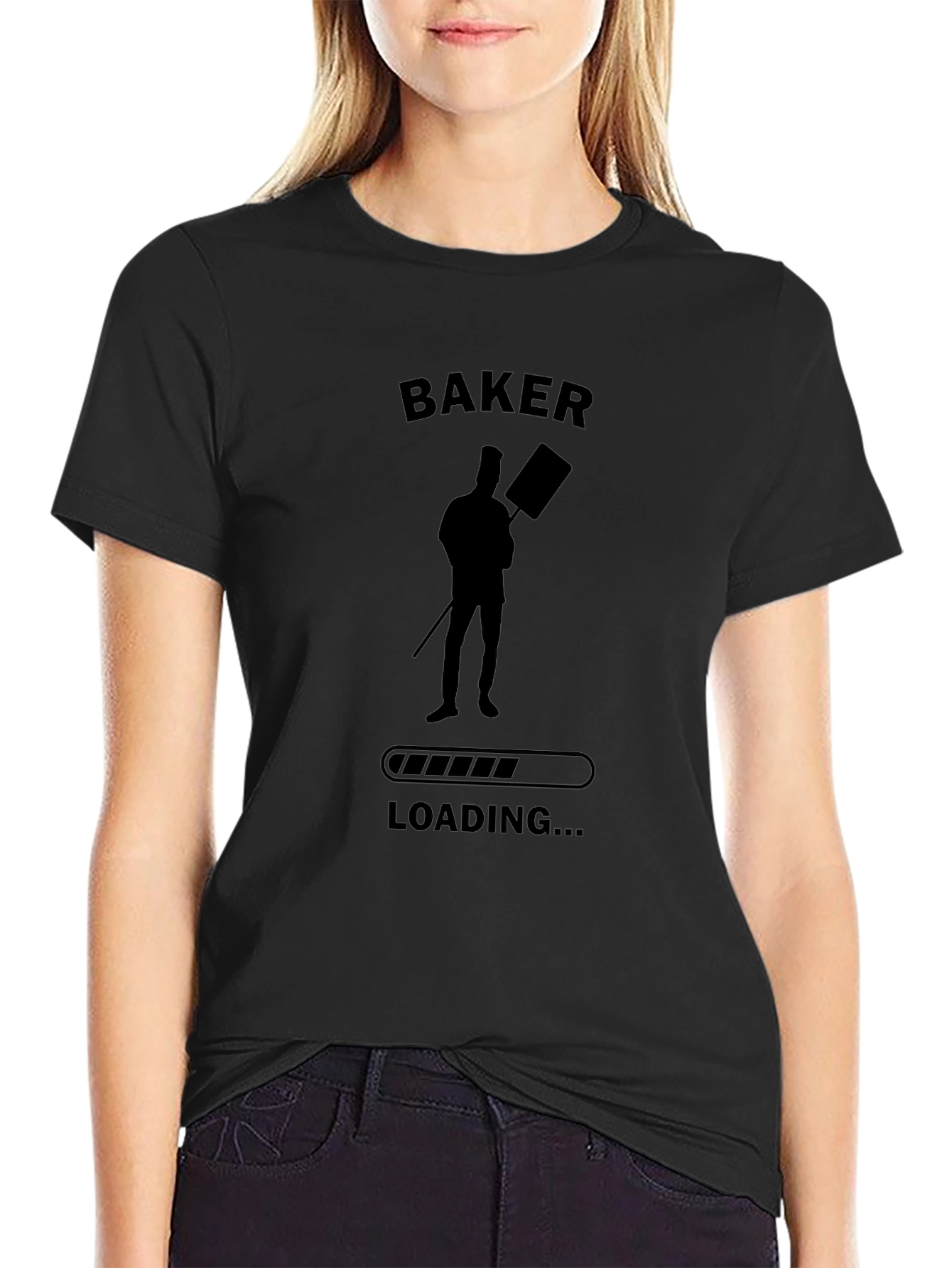 Baker Loading T-Shirt - Funny Baking Tee