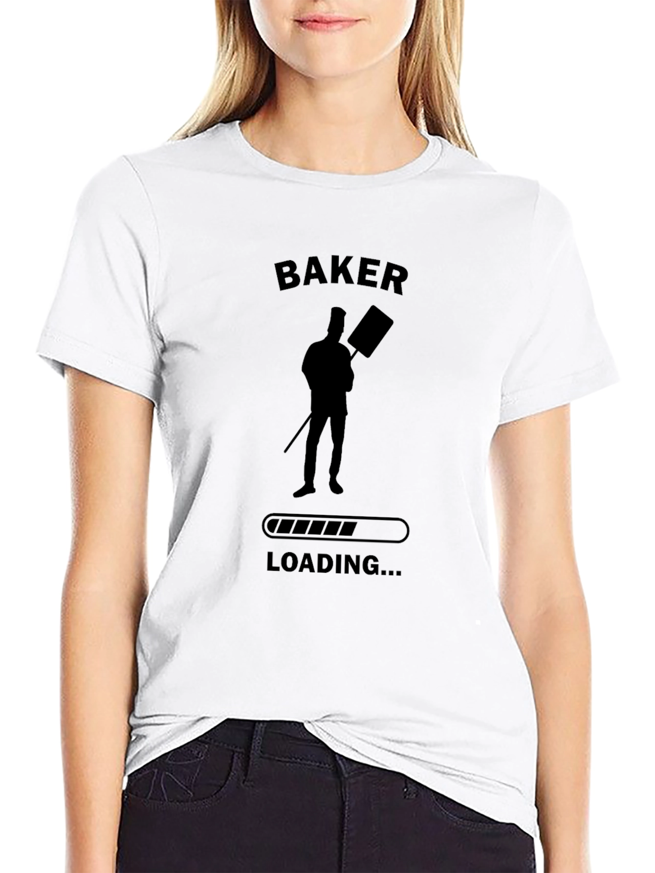 Baker Loading T-Shirt - Funny Baking Tee