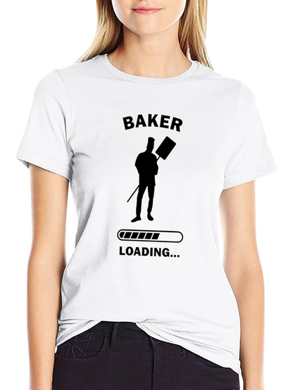 Baker Loading T-Shirt - Funny Baking Tee