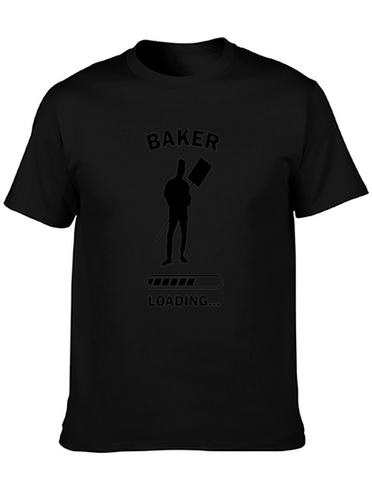 Baker Loading T-Shirt - Funny Baking Tee