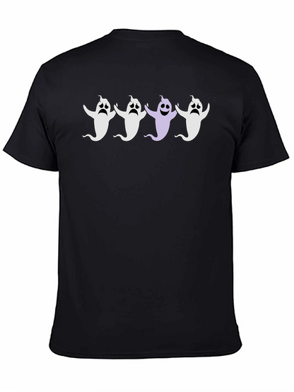 Ghost Parade Black Cotton T-Shirt