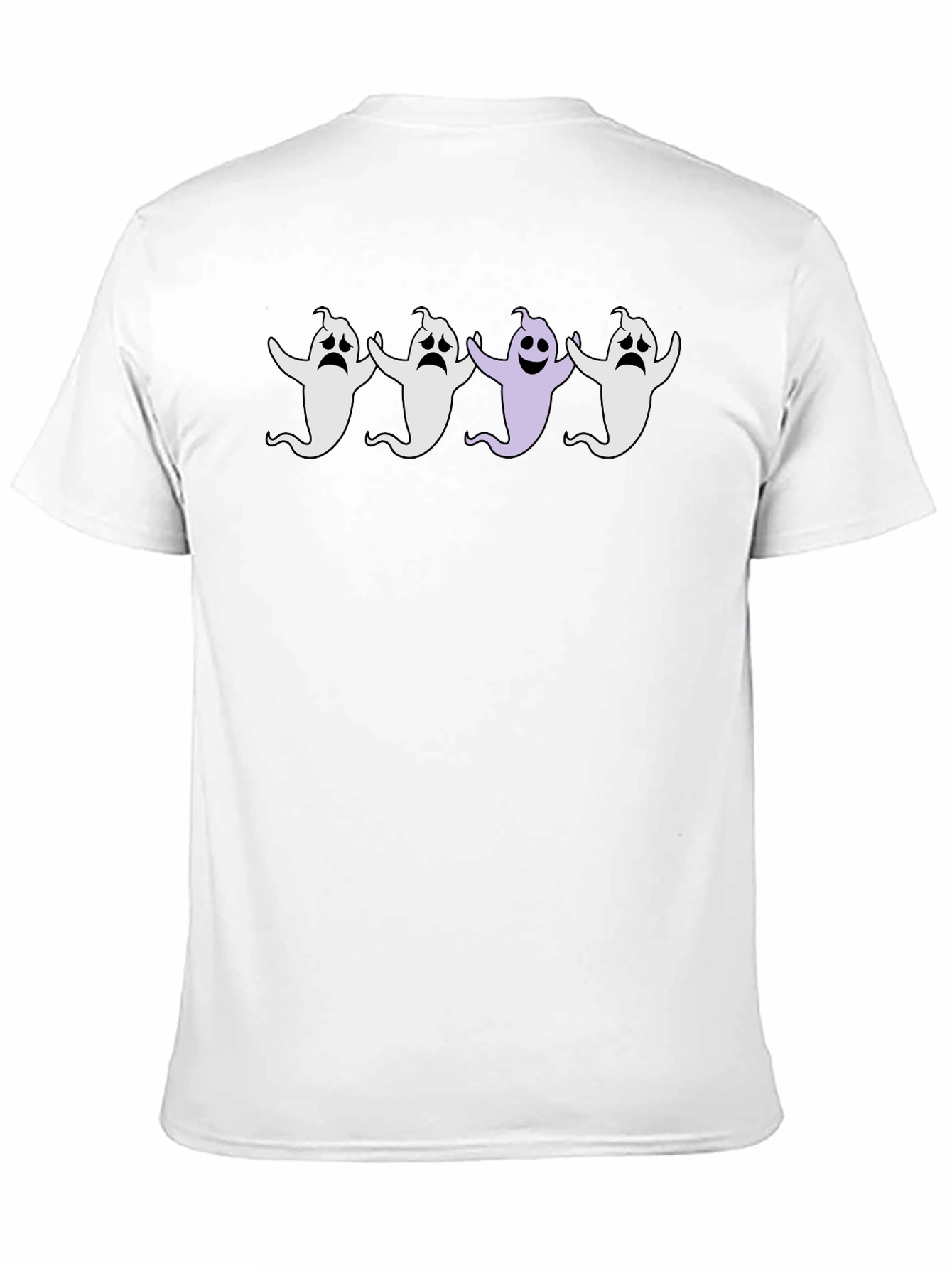 Ghost Parade Black Cotton T-Shirt