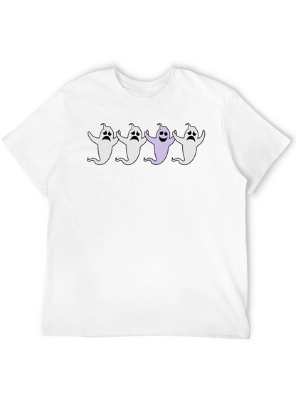Ghost Parade Black Cotton T-Shirt