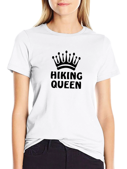 Hiking Queen Black T-Shirt