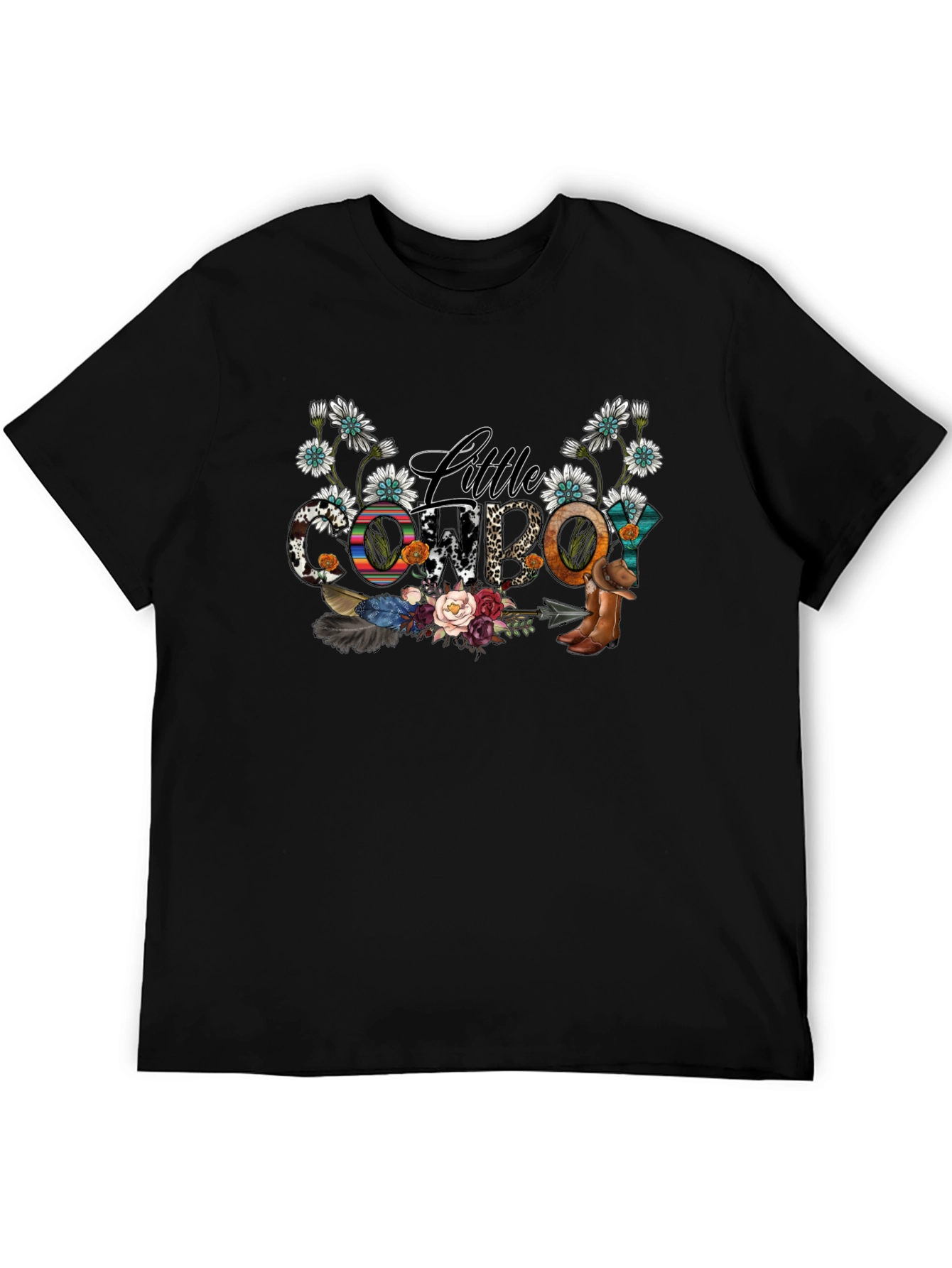 Little Cowboy Graphic Tee - Western Style