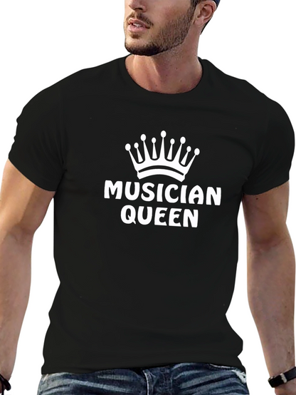 Musician Queen Black T-Shirt