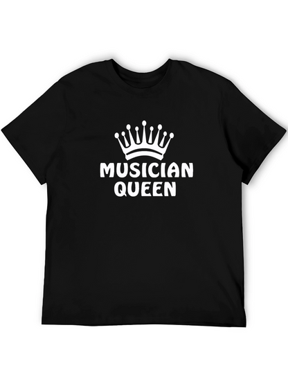 Musician Queen Black T-Shirt
