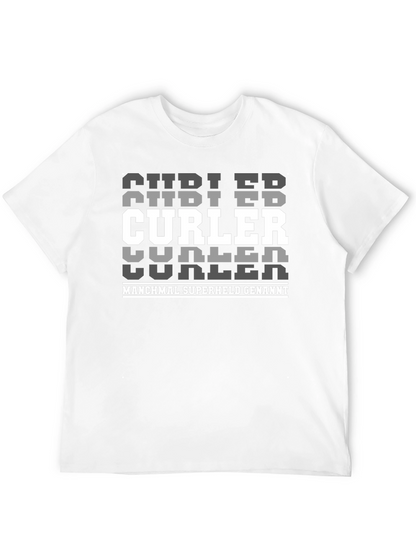 Curler Superheld T-Shirt - Black