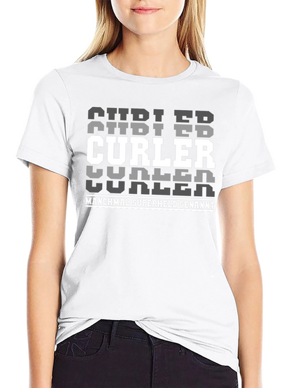 Curler Superheld T-Shirt - Black