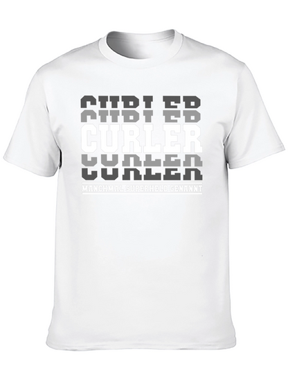 Curler Superheld T-Shirt - Black