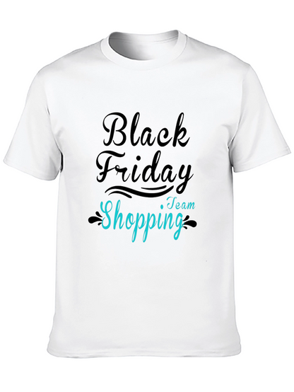 Black Friday Team Shopping Black Tee