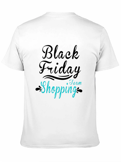 Black Friday Team Shopping Black Tee