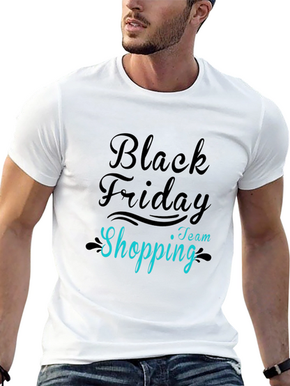 Black Friday Team Shopping Black Tee
