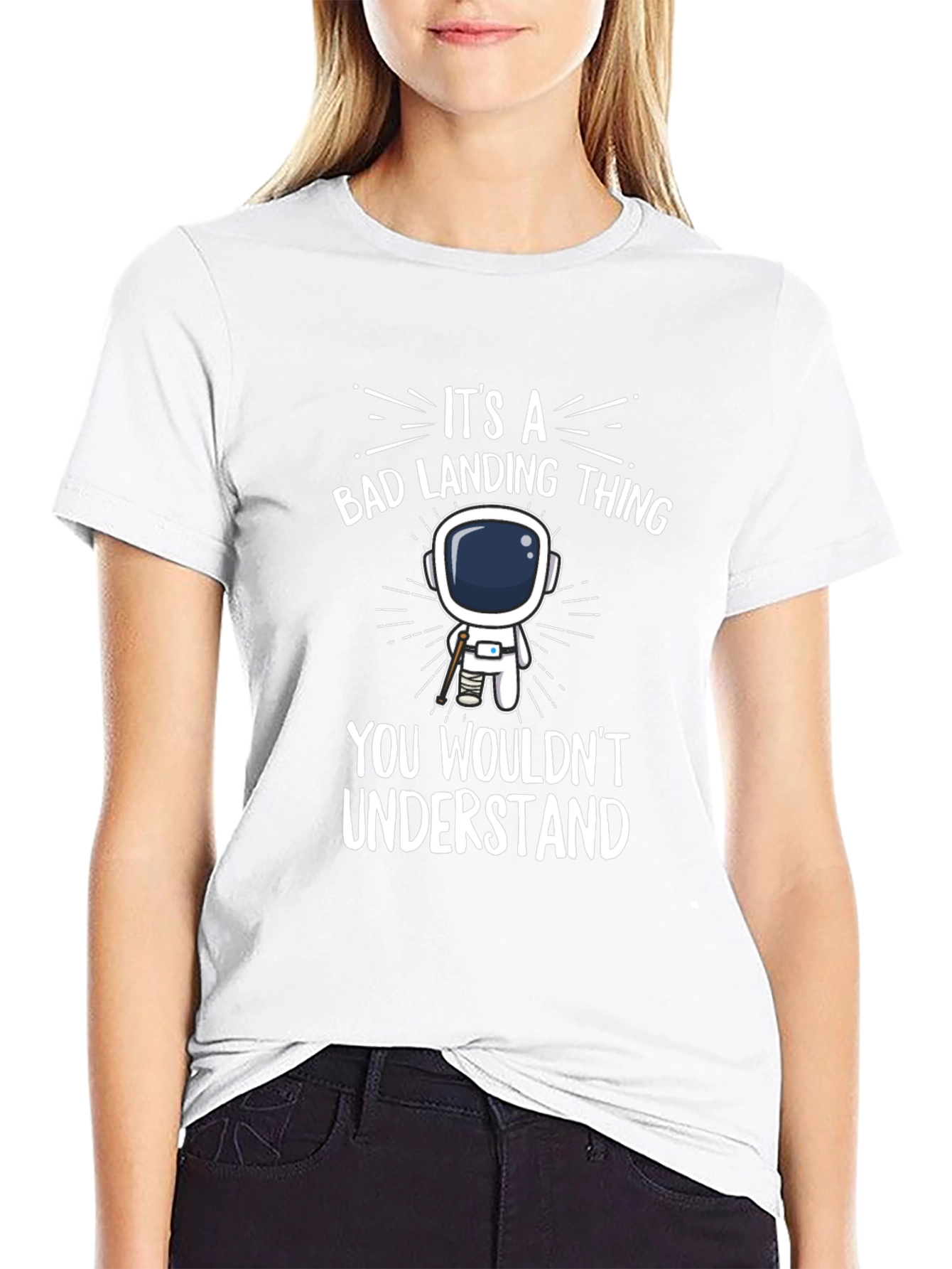 Bad Landing Thing Astronaut T-Shirt