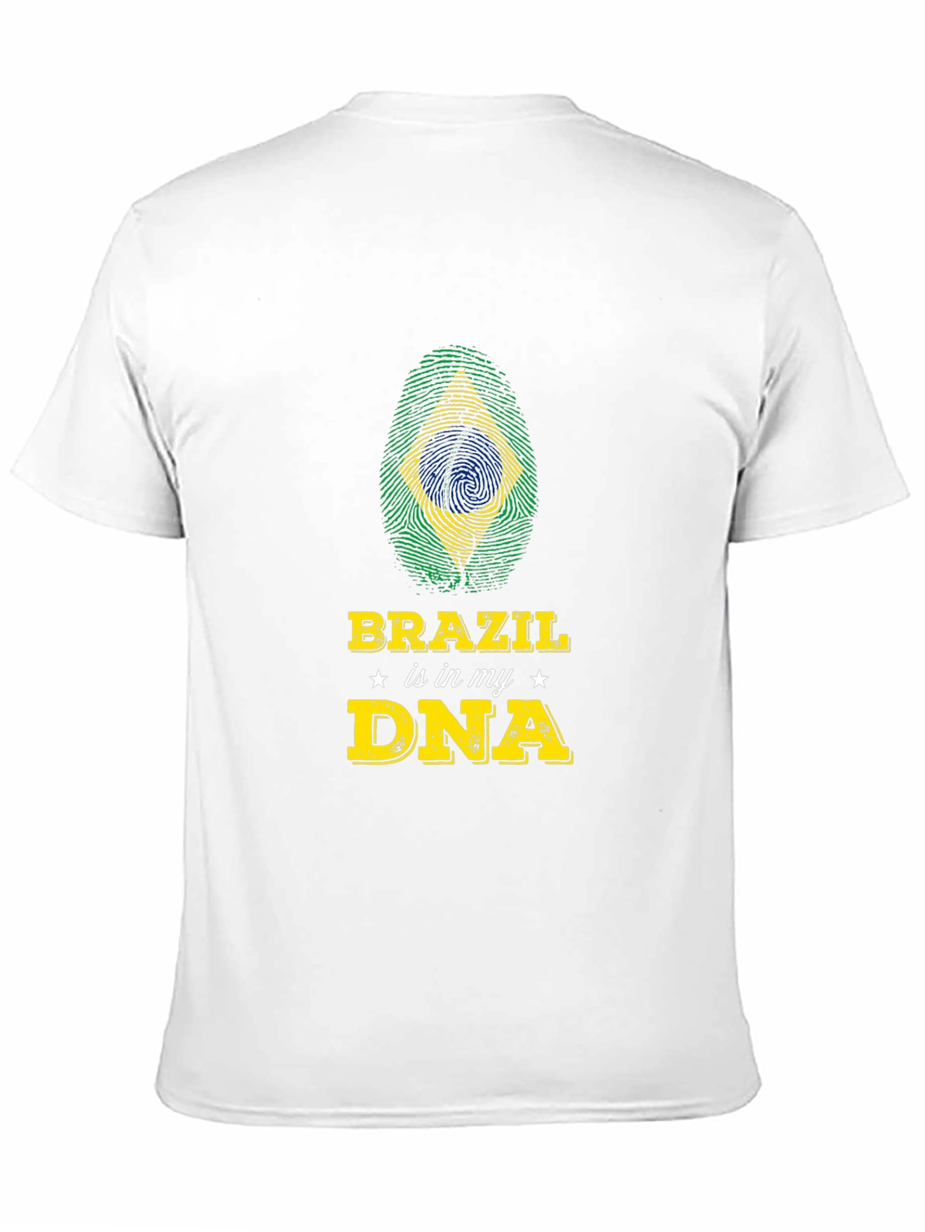 Brazil in my DNA T-Shirt - Black Graphic Tee