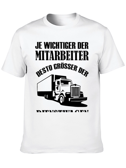 Truck Driver T-Shirt - Humorous German Slogan
