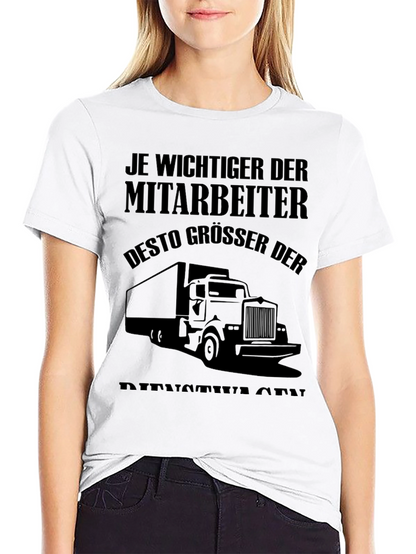 Truck Driver T-Shirt - Humorous German Slogan