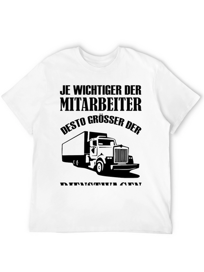 Truck Driver T-Shirt - Humorous German Slogan