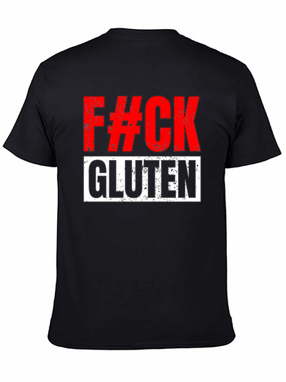 F#CK Gluten Graphic T-Shirt - Bold Statement Tee