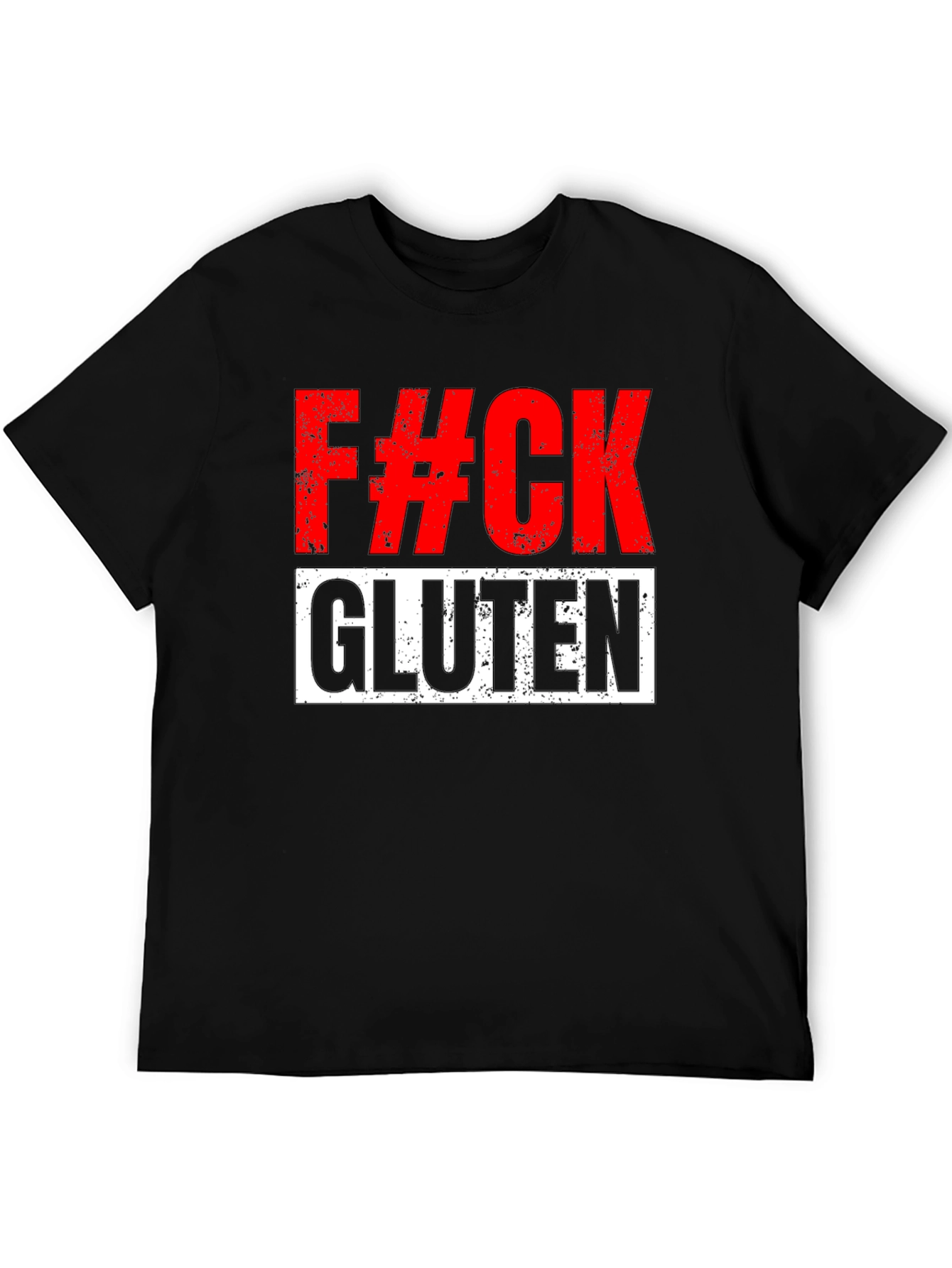 F#CK Gluten Graphic T-Shirt - Bold Statement Tee