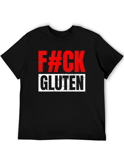 F#CK Gluten Graphic T-Shirt - Bold Statement Tee