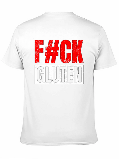 F#CK Gluten Graphic T-Shirt - Bold Statement Tee