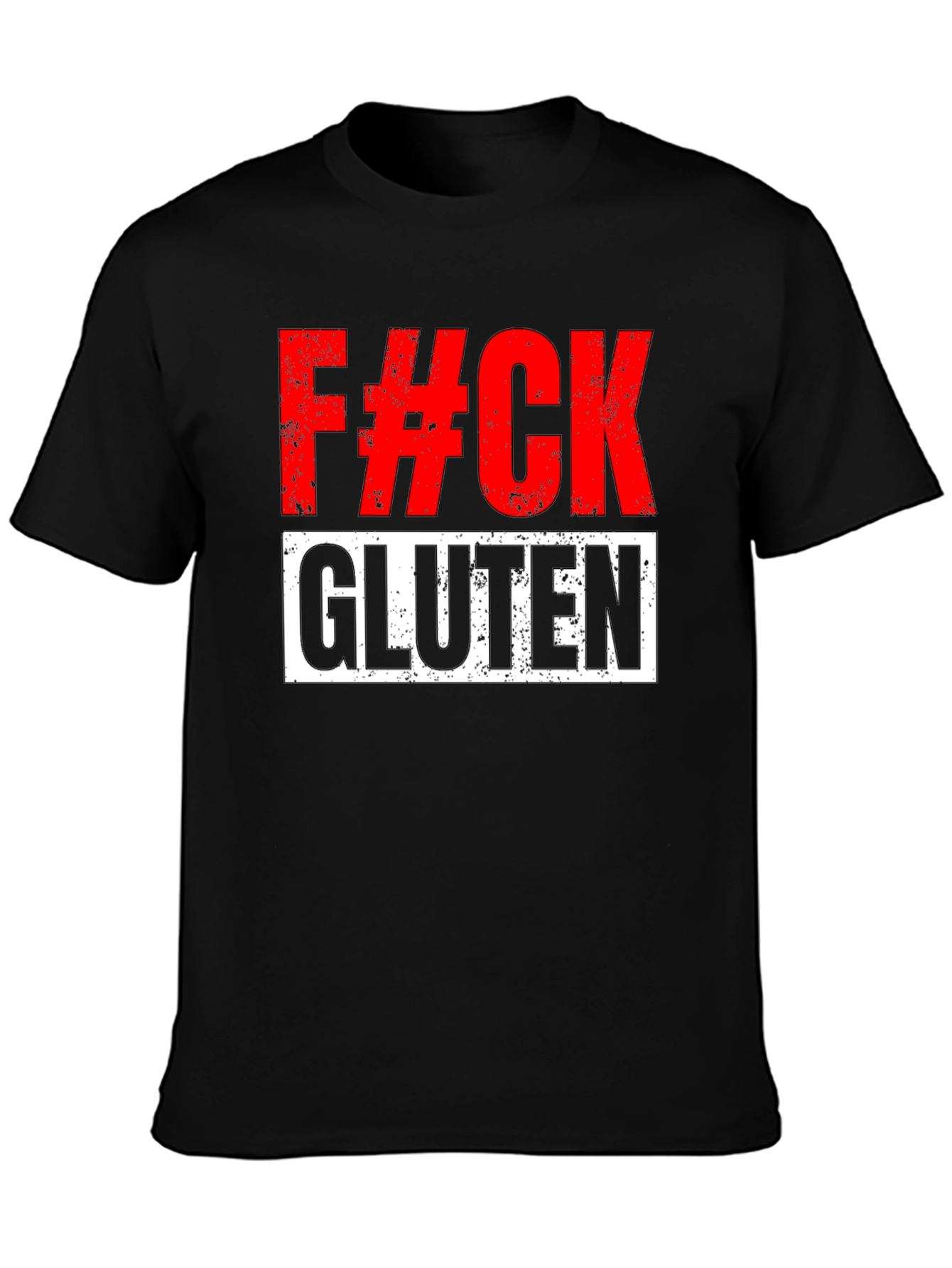 F#CK Gluten Graphic T-Shirt - Bold Statement Tee
