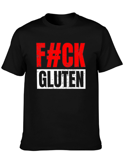 F#CK Gluten Graphic T-Shirt - Bold Statement Tee