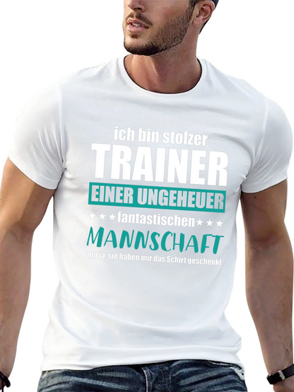 Proud Trainer T-Shirt - German Text Design