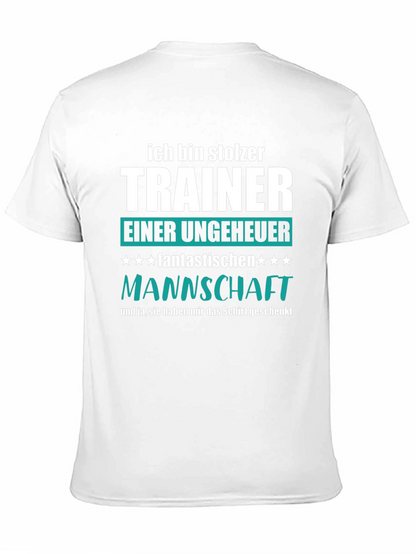 Proud Trainer T-Shirt - German Text Design