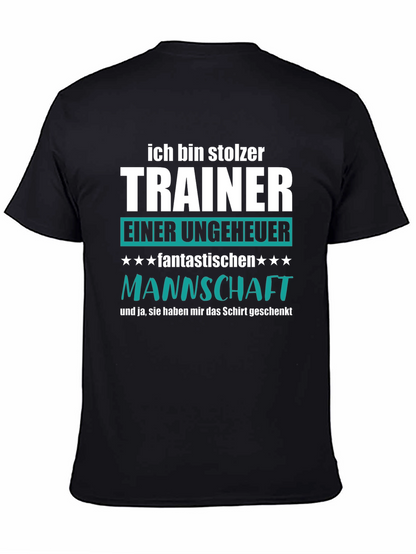 Proud Trainer T-Shirt - German Text Design