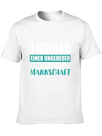 Proud Trainer T-Shirt - German Text Design