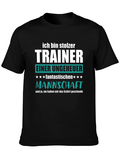Proud Trainer T-Shirt - German Text Design