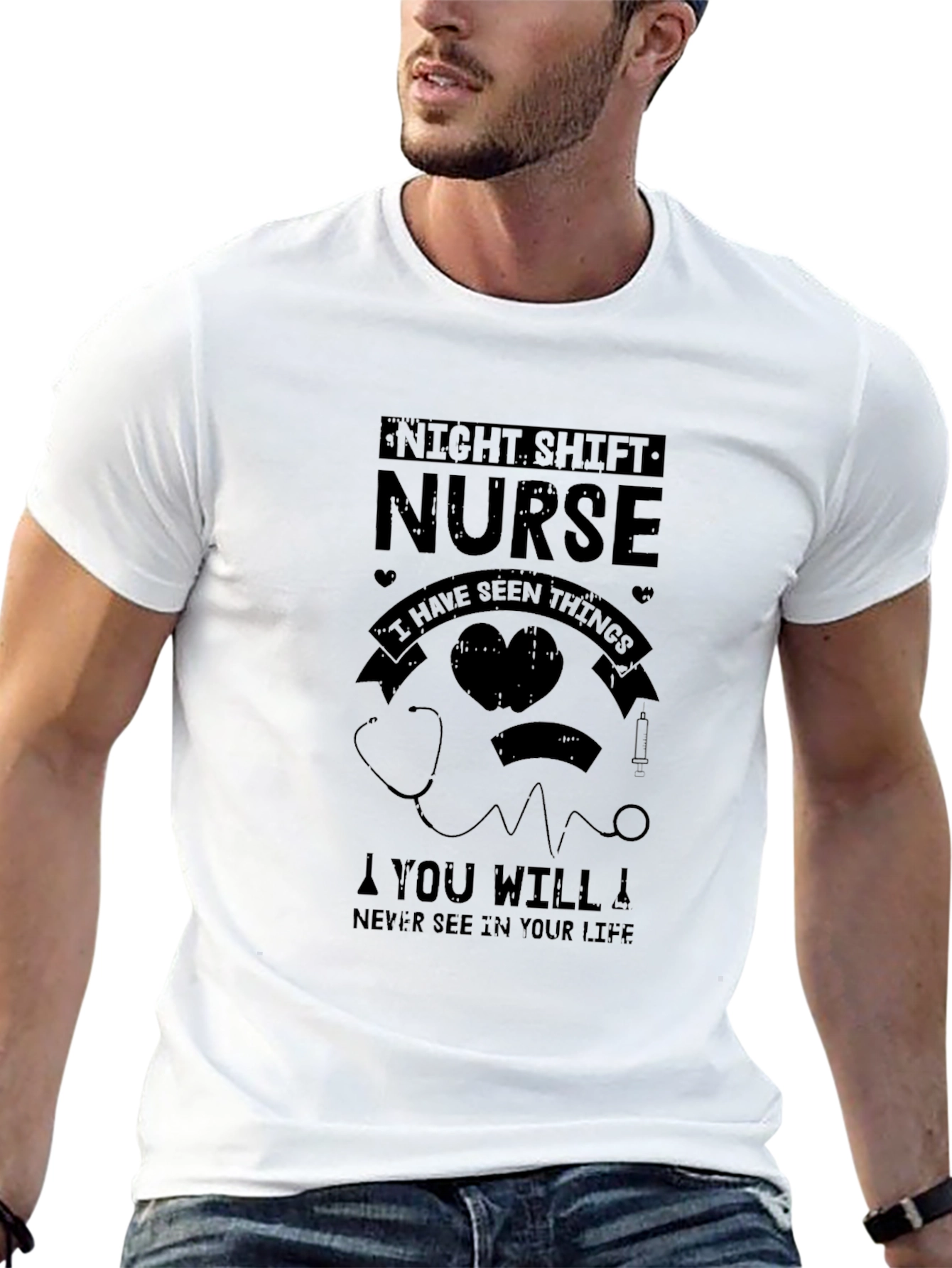 Night Shift Nurse T-Shirt - Seen Things You Havent!