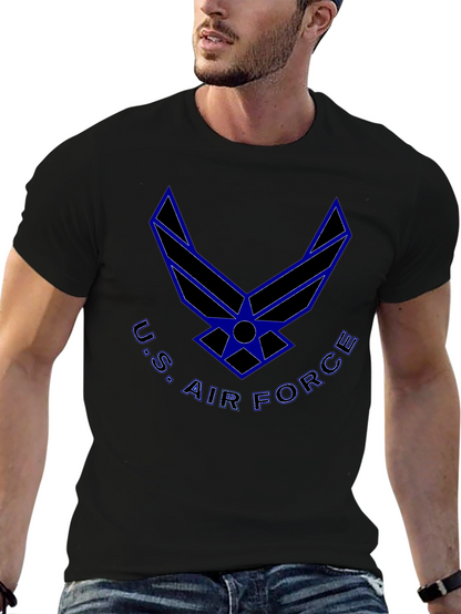 U.S. Air Force Logo T-Shirt - Black