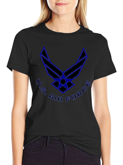 U.S. Air Force Logo T-Shirt - Black