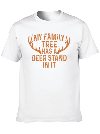 Family Tree Deer Stand T-Shirt
