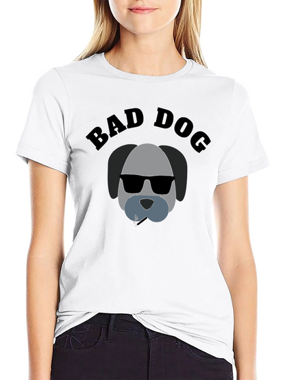 Bad Dog T-Shirt - Cool Canine Graphic Tee