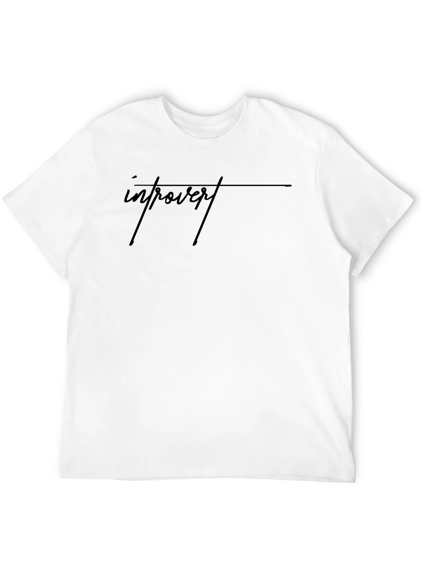 Introvert T-Shirt - Soft & Stylish Comfort